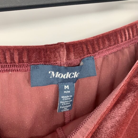 Modcloth Sweatshirt Joggers Velour Touch & Go Set - Picture 10 of 14
